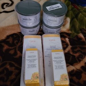 Satin Smooth Zinc Oxide Hair Removal Wax 14oz. With large and small muslin strip